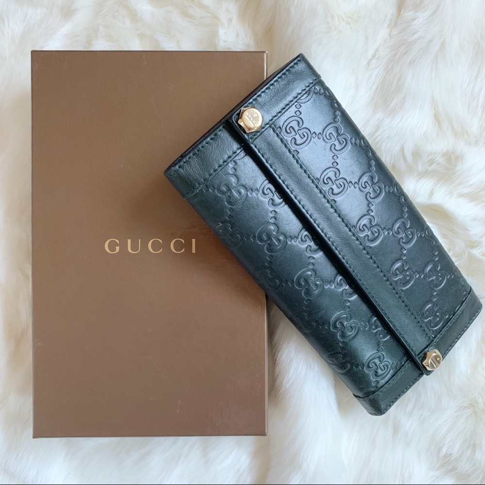 ✨AUTH✨ #1 Gucci continental wallet